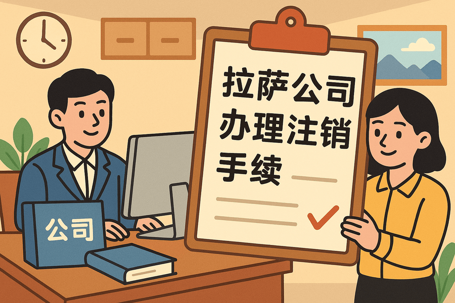 公司不經營了，怎么在拉薩辦理注銷手續(xù)？